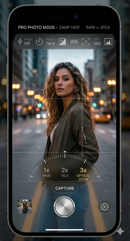 Pro Photo Mode UI